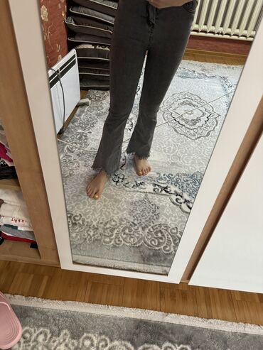 zara джинсы: Скинни, Высокая талия, На маленький рост