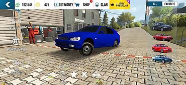 oyuncağ maşın: Məhsul: Mobil oyun üçün virtual avtomobil – Opel Astra (sedan), mavi — 1