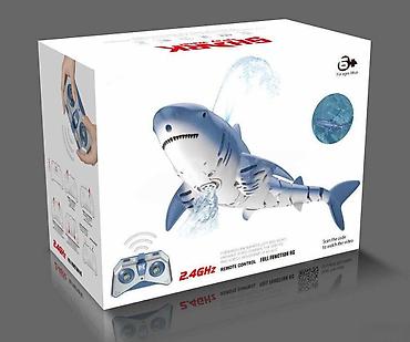 Oyuncaqlar: Suda üzən Akula (Göy) 007T05Suda üzən Akula ✅ Yüksək Dözümlü və — 4