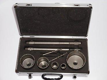 Setovi ručnog alata: GEKO set za bušenje zidova – 9 delova (model G40009) Profesionalni — 1