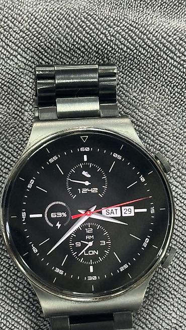 soft shell: Спортивные часы часы, Huawei (Watch GT), GPS, Пульсометр, Компас, Оригинал, Мужские, Б/у — 1