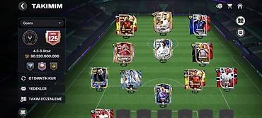 mafia kart: FIFA Mobile oyun hesabı – GEN 125 komanda - Komanda ümumi gücü: GEN — 3