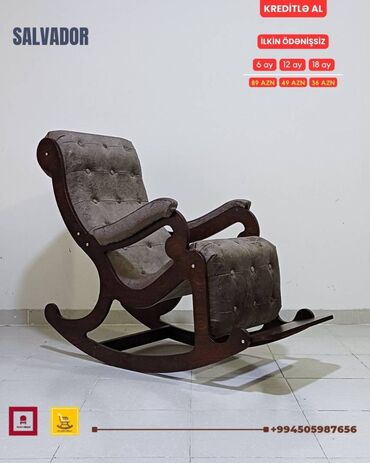 Kreslolar: Yeni, Kreslo-kaçalka, Parça, Kredit var, Şəhərdaxili pulsuz çatdırılma — 2