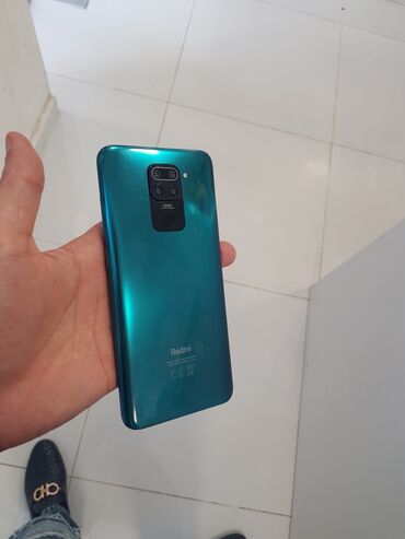 Boşqablar: Redmi Note 9, 64 GB, rəng - Yaşıl, Zəmanət, Barmaq izi, Simsiz şarj