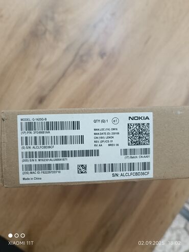 Модемы и сетевое оборудование: Salam hər vaxtınız xeyir. Nokia G-1425G-B GPON Wi‑Fi router satılır