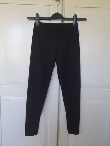 pantalone c aelastin pamuk: S (EU 36), Cotton, color - Black, Single-colored