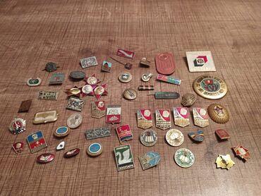 Digər kolleksiyalar: SSR dovrünnen qalan znacoklar ve medallar hamsi birlikde satilir lalafo.az -da Digər kolleksiyalar: SSR dovrünnen qalan znacoklar ve medallar hamsi birlikde satilir