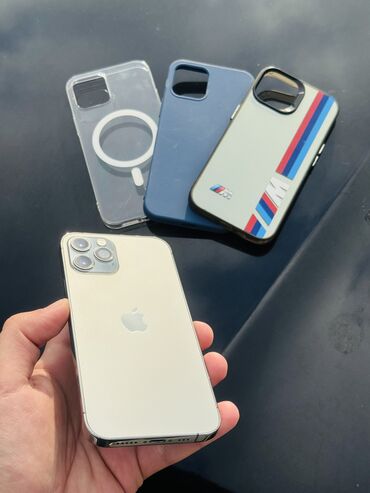 Apple iPhone: IPhone 12 Pro, 128 GB, Graphite, Simsiz şarj, Face ID — 17