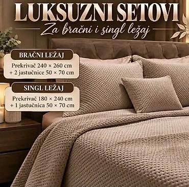 zeleni lenor: ✨ LUKSUZNI SETOVI ZA BRAČNI I SINGL LEŽAJ ✨ Unesite dozu elegancije i — 3
