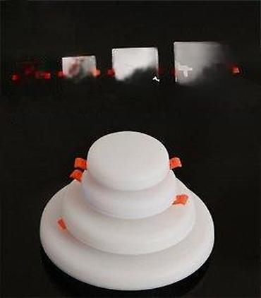 kugla: Plafonski zidne LED lampe RIBLJE OKO. Boja svetla hladno bela 6000k i — 6