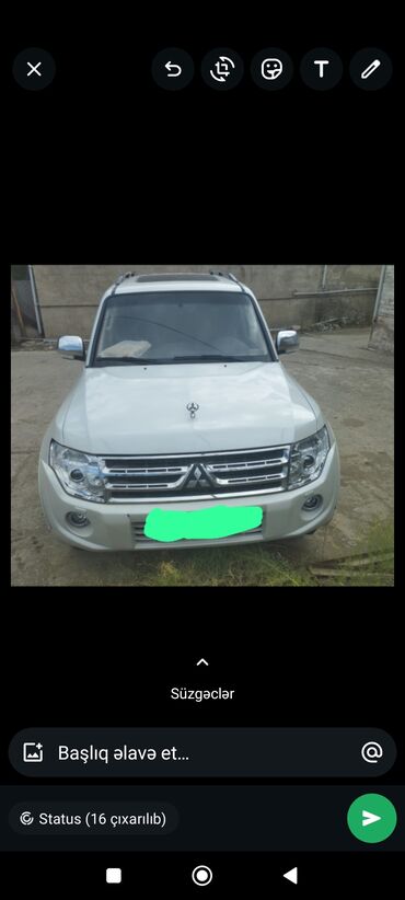 mitsubishi l200 satilir: Mitsubishi Pajero: 3 l | 2008 il Ofrouder/SUV