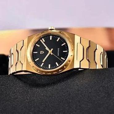 Ručni satovi: PAGANI DESIGN PD-YS020 - 37mm - Zlatna / Crna PAGANI DESIGN PD-YS020 — 10