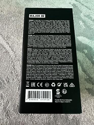 Qulaqcıqlar: Marshall Major IV Bluetooth qulaqlıq Qulaqlıq yenidir istifadə — 1