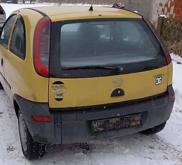 navoj: OPEL CORSA C 1.0 - KOMPLETAN AUTO U DELOVIMA | Z10XE OZNAKA MOTORA — 3