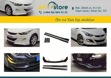 opel vectra aksesuarları: Universal on ve yan lipler 60 aznden 120 azn kimidir Hər cür maşın