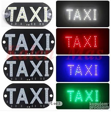 polovan samsung: LED oznaka “TAXI” za vozilo - Svetleća tabla sa LED diodama u obliku — 1