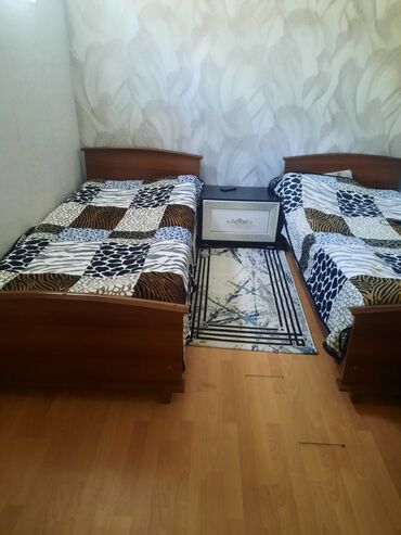 2 спальная кровать: 2 односпальные кровати, 2 тумбы, Азербайджан