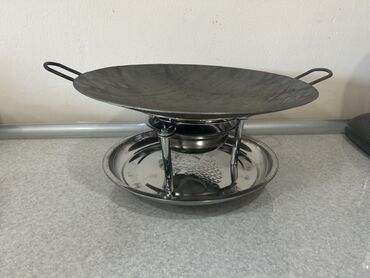 Restoran manqalları: Sənaye tipli qaz ocağı (çöl mətbəxi üçün) - Material: qalın divarlı — 18