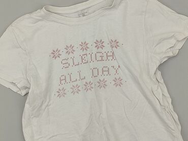 białe bluzki vintage: T-shirt, Primark, M, stan - Dobry