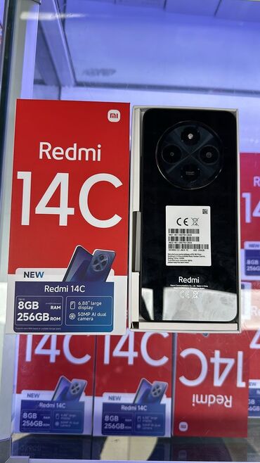 Redmi: Redmi, Redmi 14C, Новый, 256 ГБ