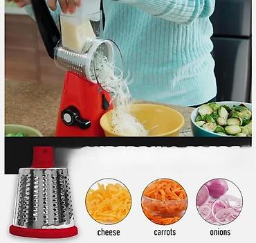 Ostala kuhinjska oprema: Ručna rotaciona seckalica/rendalo sa usisnom bazom - — 3