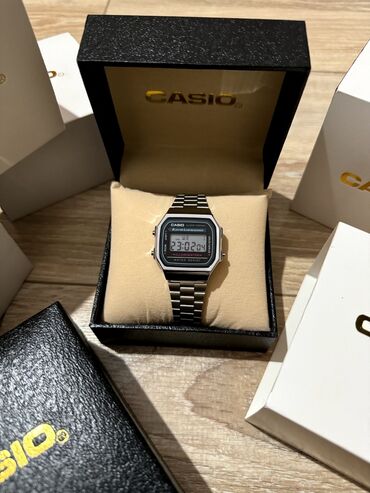 электро часы: CASIO A168 🇯🇵 lux качество 🔥 • механизм электронный ✅ • ремешок -
