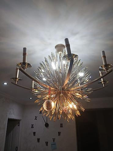 isiq generator: Çılçıraq, 10 və daha çox lampa, Xrustal — 2