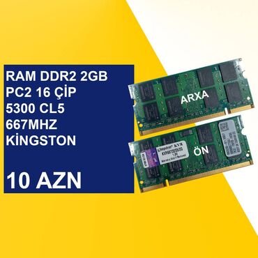 ıpad mini 6: Operativ yaddaş (RAM) 2 GB, < 1333 Mhz, DDR2, Noutbuk üçün, İşlənmiş