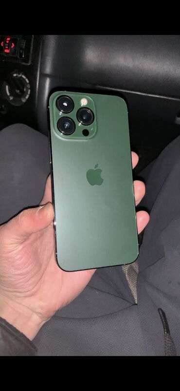 iphone 13 pro 256 цена бишкек: IPhone 13 Pro, Б/у, 256 ГБ, Alpine Green, Чехол, 79 %