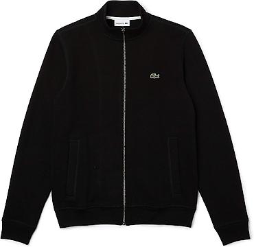 tech flees: Мужская толстовка, M, Lacoste, Новый, цвет - Черный — 1