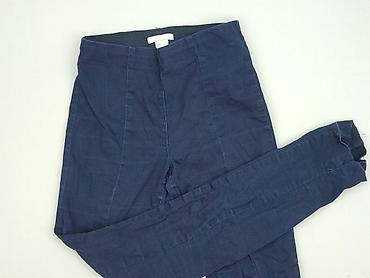 mom jeans pull and bear: H&M, Spodnie materiałowe damskie, rozmiar XS — 1