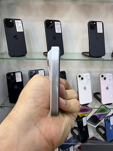 iphone 15 kreditle: IPhone 15, 128 GB, Ağ — 3