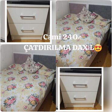 otaq qaplar: 2çarpayı 2tumba TƏCİLİ 240azn SATILIR baza yoxdur matras var