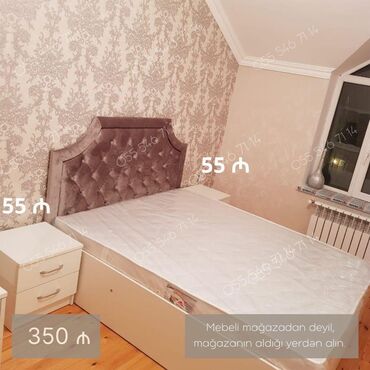 Yataq otağı dəstləri: İkinəfərlik çarpayı, Tumba, Azərbaycan, Yeni — 16