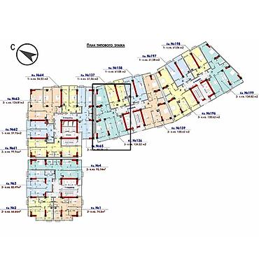 нурзаман глобус: 3‑комнатная квартира в ЖК TURPAN TOWER Площадь: 134,02 11 этаж из 18 — 4