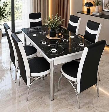 Setovi stolova i stolica: Turski komplet sto i 6 stolica cena 350e na lalafo.rs — 12 Setovi stolova i stolica: Turski komplet sto i 6 stolica cena 350e — 12