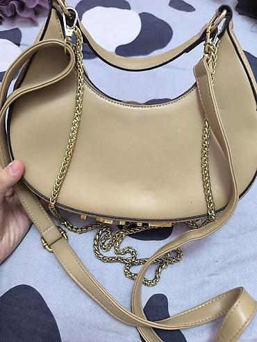 soft shell: Классическая сумка, Fendi, Материал: Экокожа, Регулируемый ремень, Женские, Б/у — 1