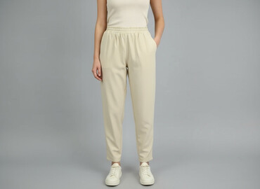shein sklep buty damskie: Shein, Material trousers for women, size L