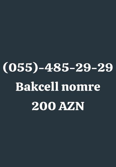 azercell nömrə sifarişi 010: Nömrə: ( 055 ) ( 4852929 )