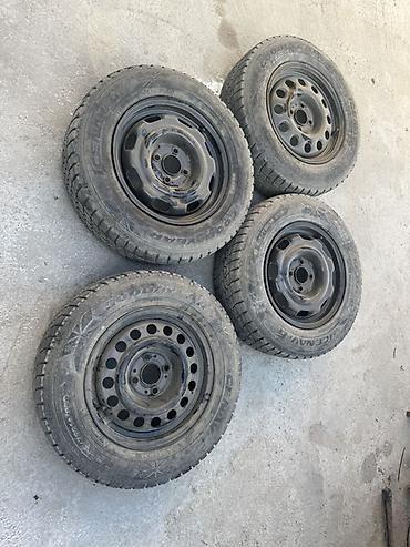 jac 9: Колеса в сборе 185 / 70 / R 14, Всесезонная, Б/у, Комплект, Легковые, Железные, отверстий - 4 — 1