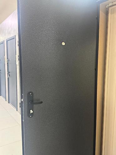 Двери для домов и квартир: Двери для домов и квартир, Металлическая, Одностворчатая, цвет - Черный — 9