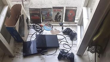 soni 2: PlayStation 2 Slim oyun konsolu dəsti Komplekt: - PS2 Slim konsol - 2 — 1
