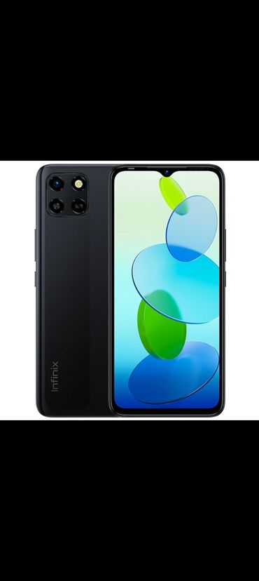 смарт колонка: Infinix Smart 6 HD, Колдонулган, 32 ГБ, түсү - Кара, 2 SIM