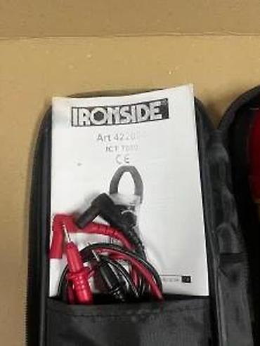 Multimetri: IRONSIDE ICT 7000 klešta multimetar - Profesionalni AC klešta — 9