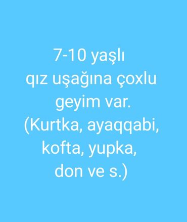 isti üst geyimi: Hamisinin veziyyeti idealdi, tezeden secilmir. geyim coxdur