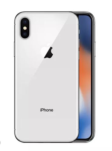 Apple iPhone: IPhone X, 64 ГБ, Серебристый, 93 %