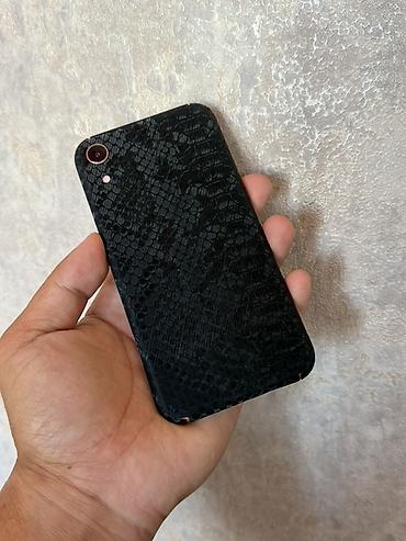 IPhone Xr, Б/у, 128 ГБ, Черный, Защитное стекло, 100 %