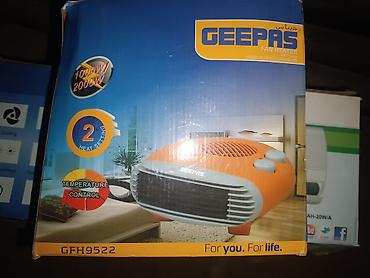 elektrik muhərrik: Geepas Fan Heater (Model: GFH9522) - Güc: 1000W / 2000W - 2 istilik — 1