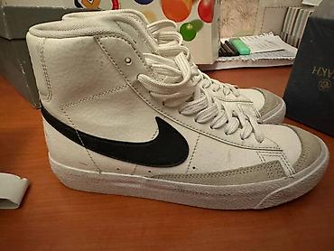 Digər: Nike Blazer Mid – ağ rəngli, yüksək boğazlı idman ayaqqabısı ölçü — 3