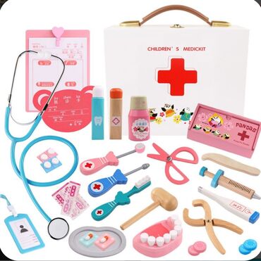 детский спальный мешок: В Наличии Детский набор игрушек: стетоскоп, таблетки